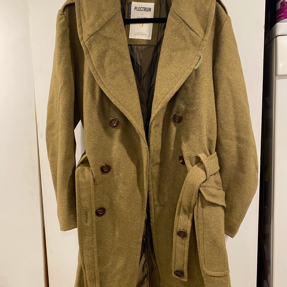 Rolled neck peacoat by Ben Sherman Plectrum series - Picture 2 of 6